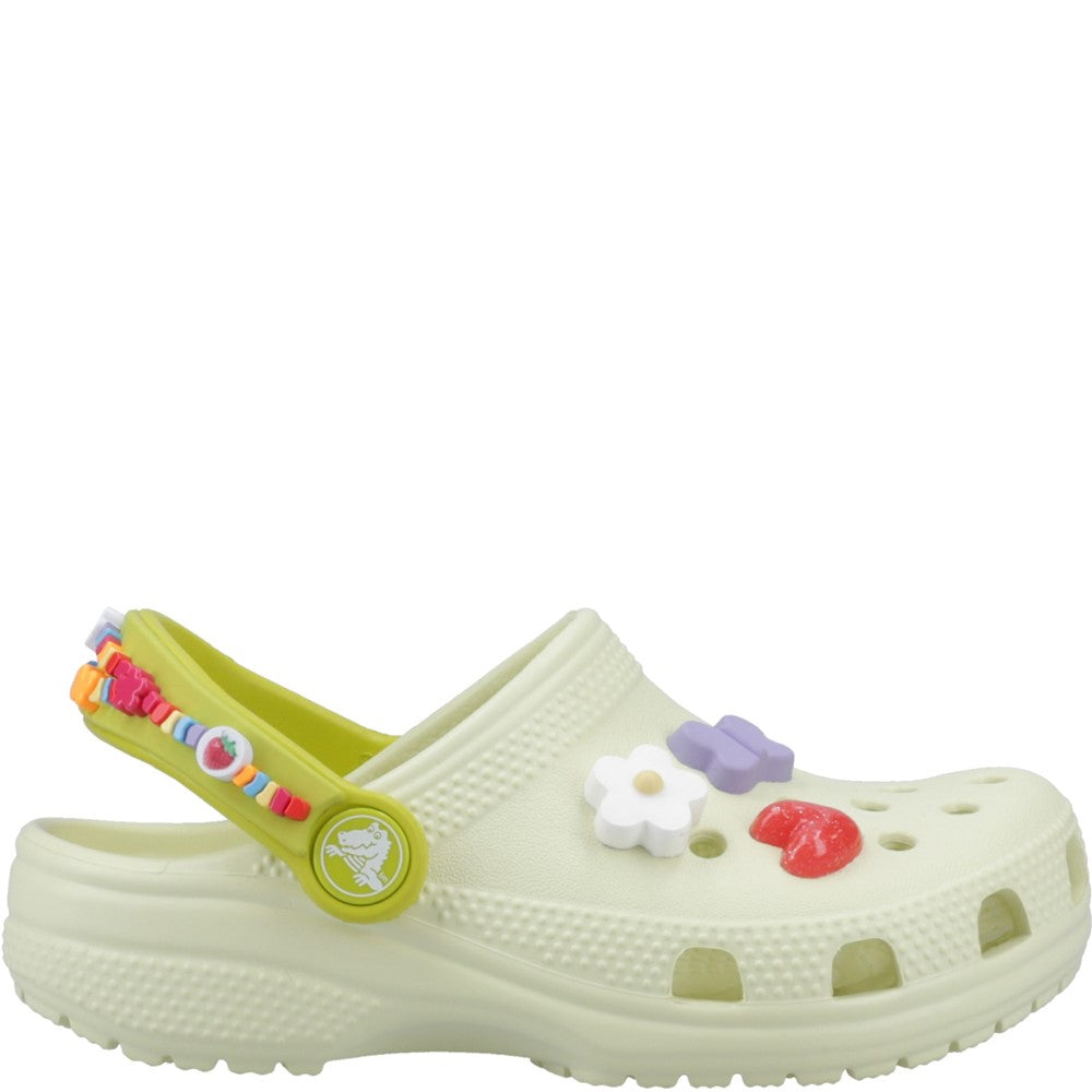 Kids' Crocs Classic Fun Lab Friendship Bracelet Clog
