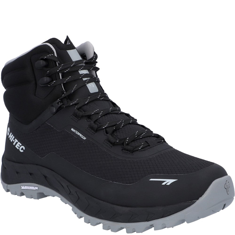 Men's Hi-Tec ALTITUDE LITE MID WP Hiker Black FreemanHardy&Willis