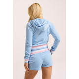 Women's Juicy Couture Velour Stripe Booty Shorts