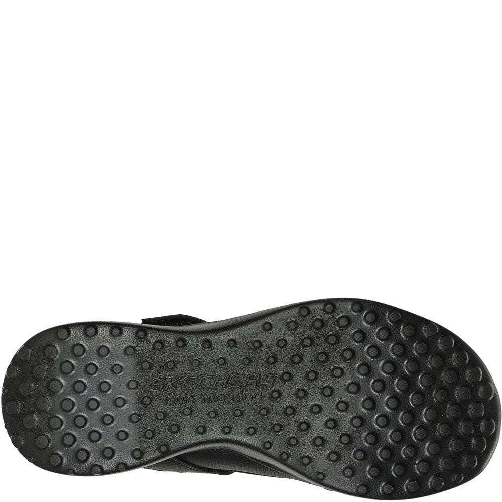 Girls' Skechers Microstrides Recess Rules Mary Jane School Shoes