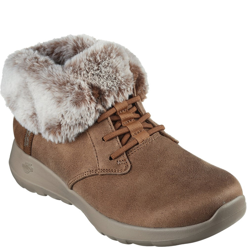 Women's Skechers On-the-GO Joy Cozy Charm Wide Fit Boots