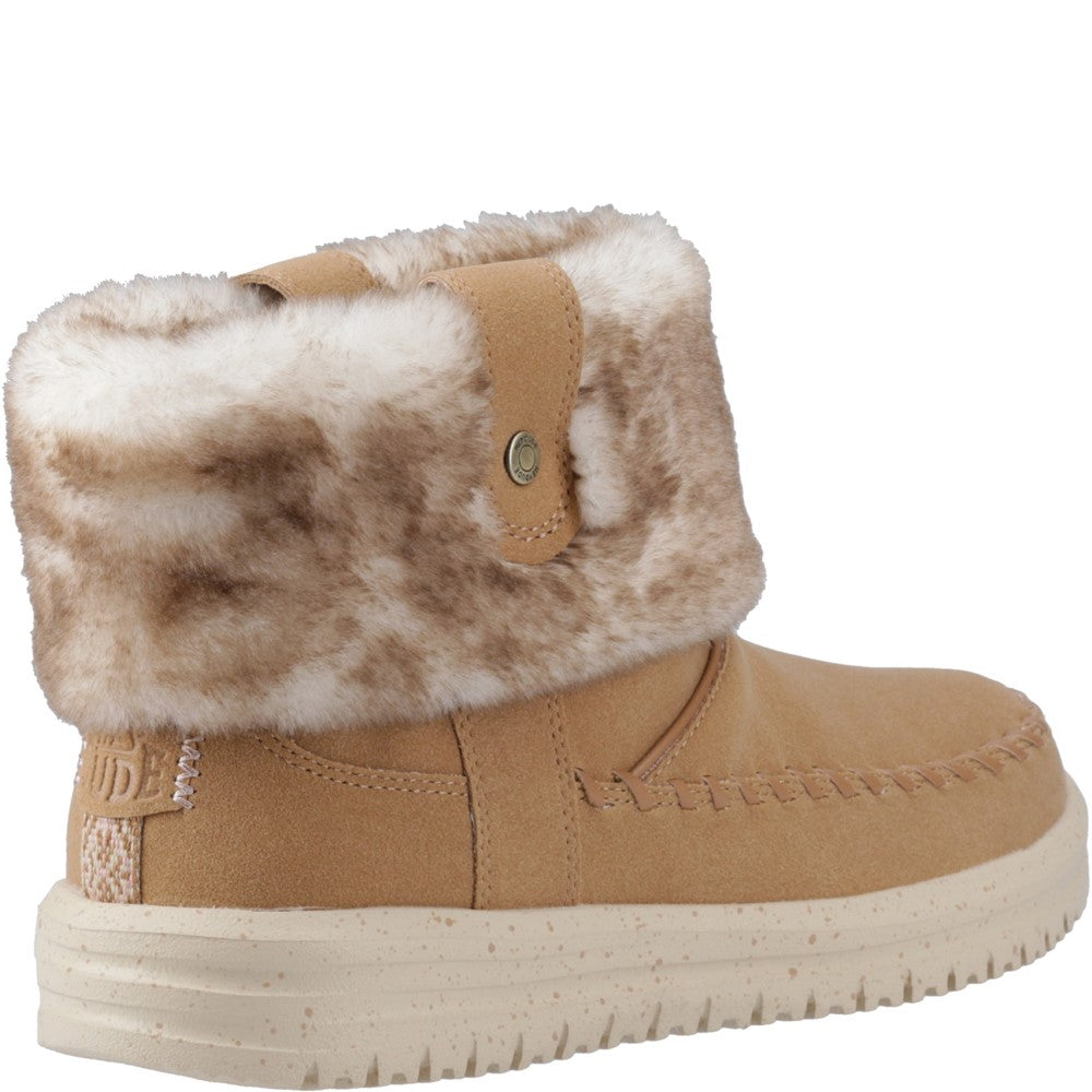 Women's HEYDUDE Camden Cuff Classic Cozy Boot