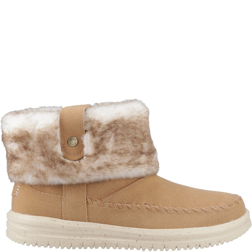 Women's HEYDUDE Camden Cuff Classic Cozy Boot