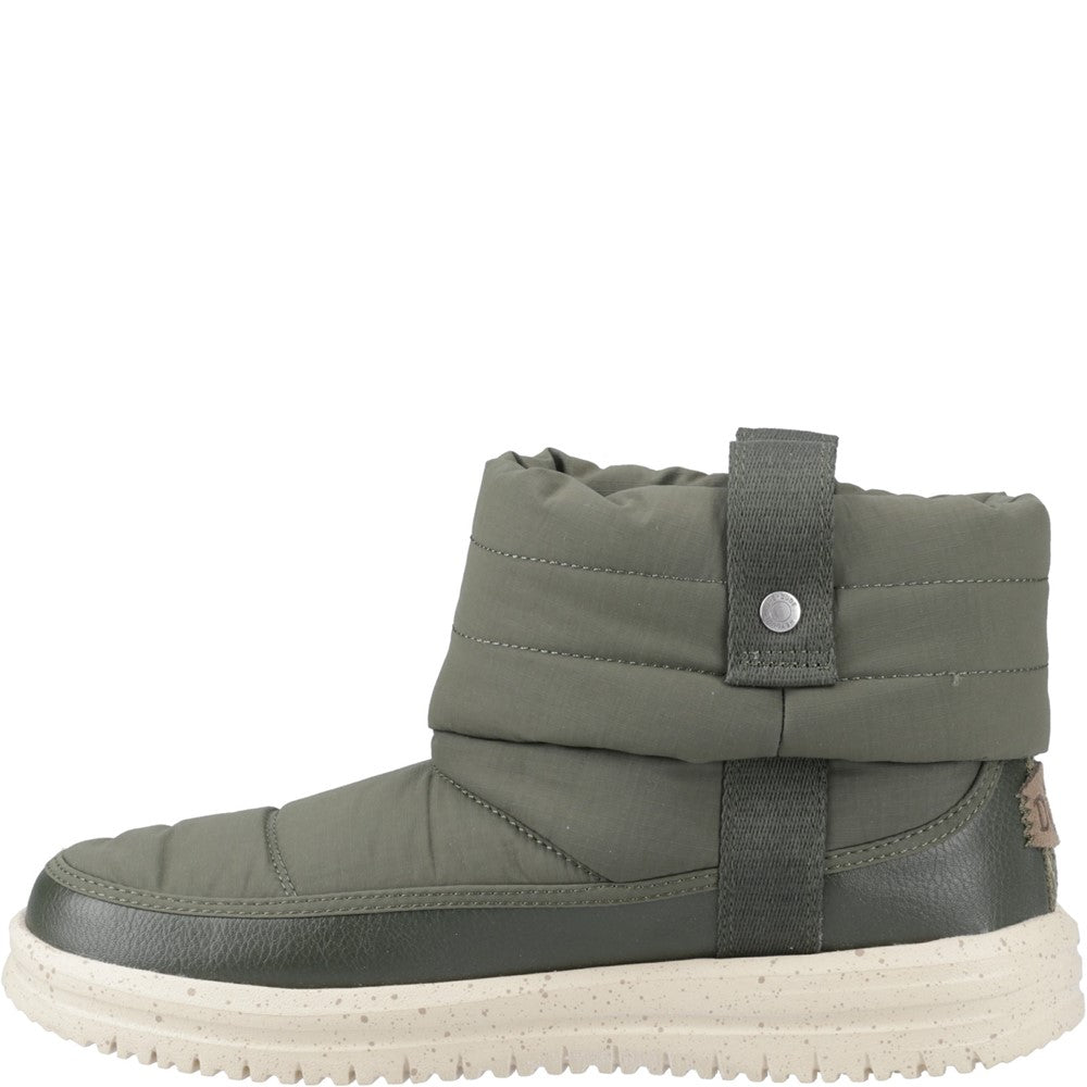 Women's HEYDUDE Camden Cuff Nylon Quilt Boot
