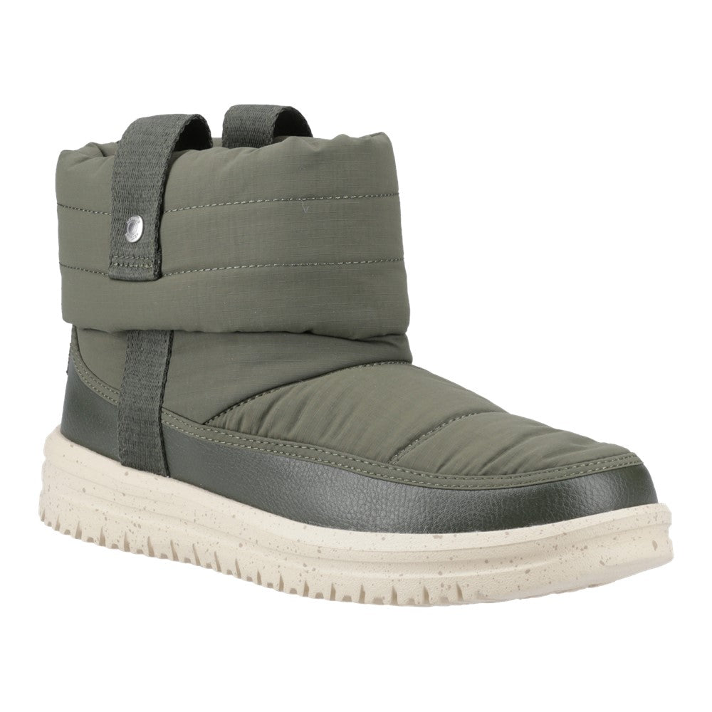 Women's HEYDUDE Camden Cuff Nylon Quilt Boot