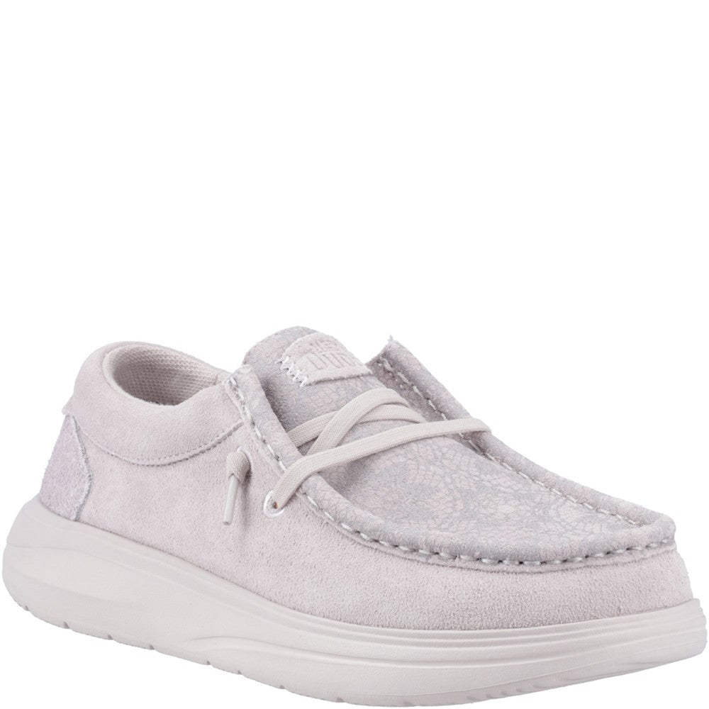 Women's HEYDUDE Wendy COMF Lace Print Slip on Shoe