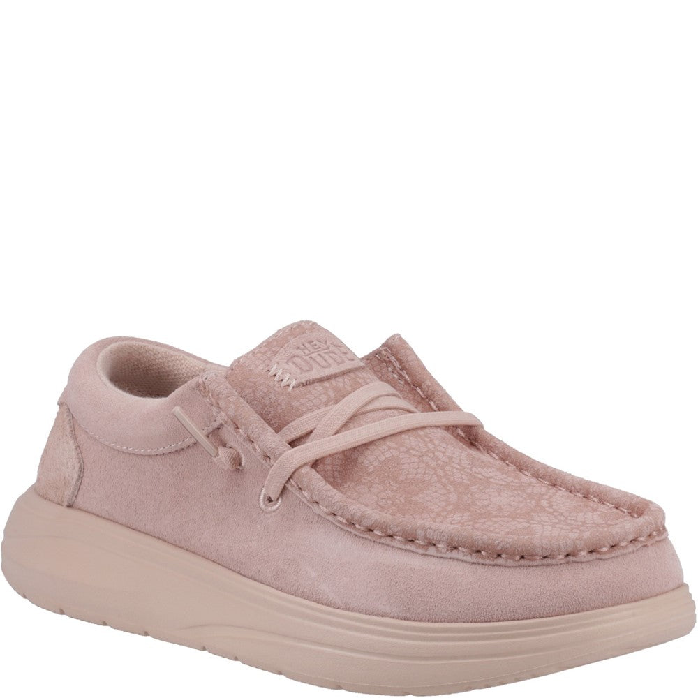 Women's HEYDUDE Wendy COMF Lace Print Slip on Shoe