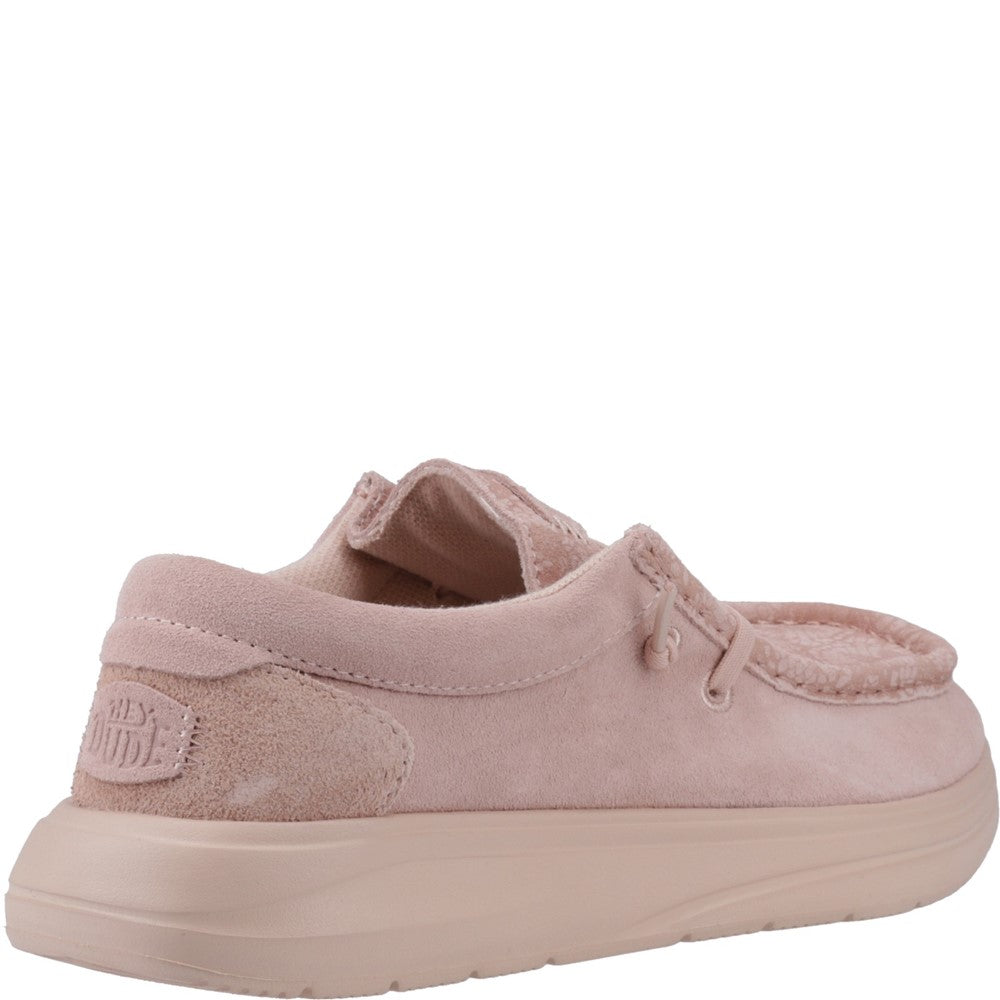 Women's HEYDUDE Wendy COMF Lace Print Slip on Shoe