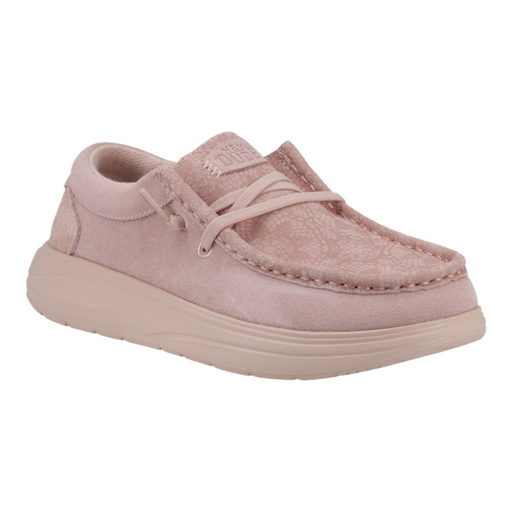 Women's HEYDUDE Wendy COMF Lace Print Slip on Shoe