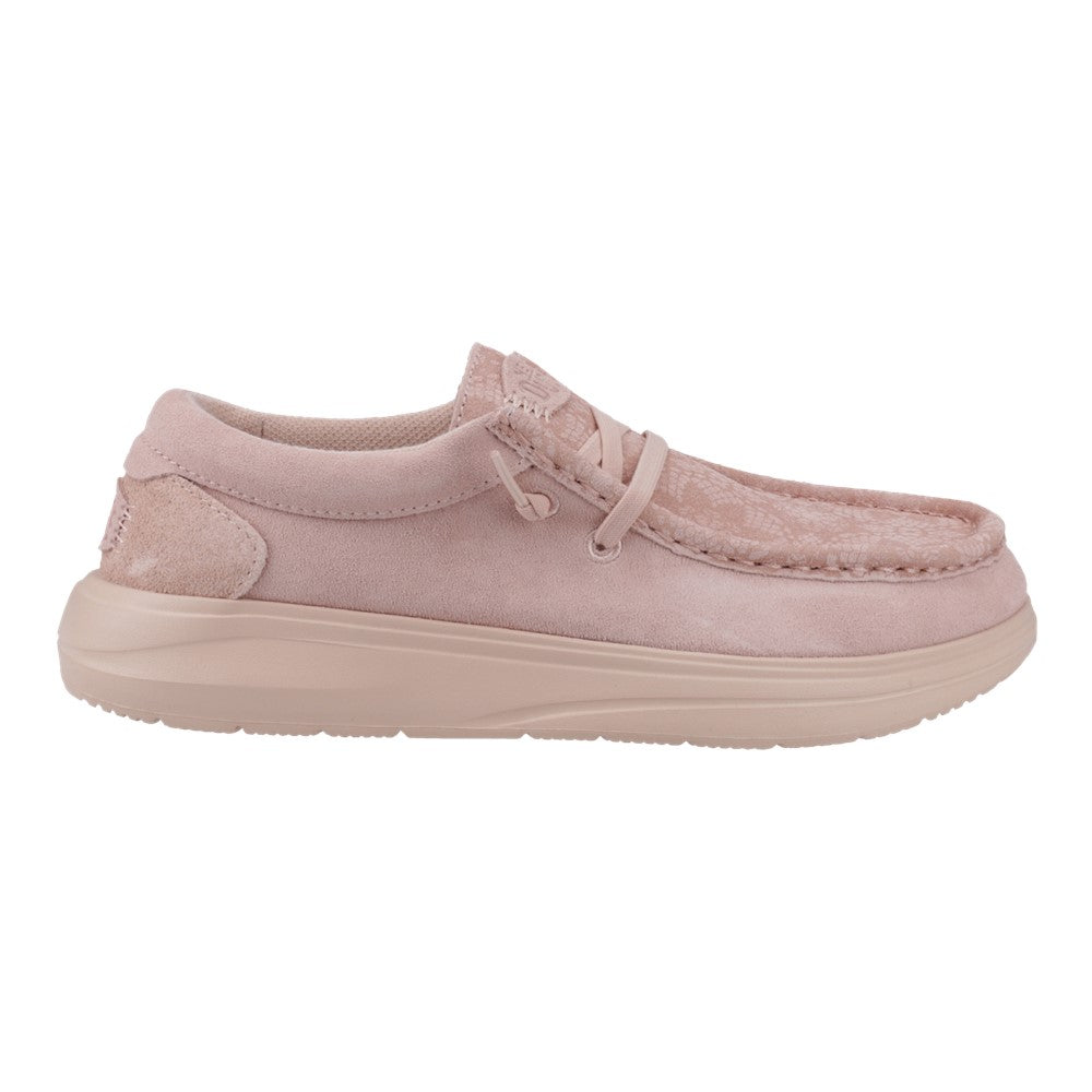Women's HEYDUDE Wendy COMF Lace Print Slip on Shoe
