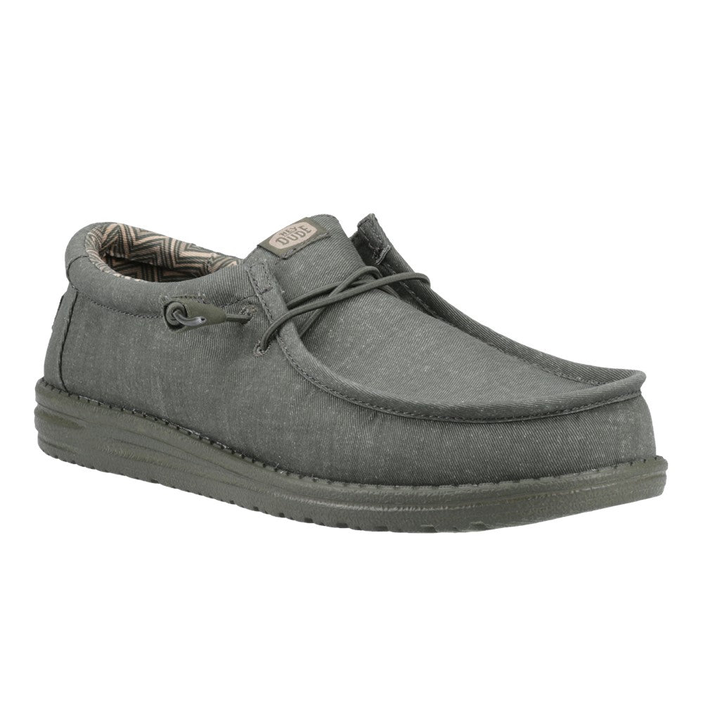 Men's HEYDUDE Wally Stretch Canvas Slip on Shoe