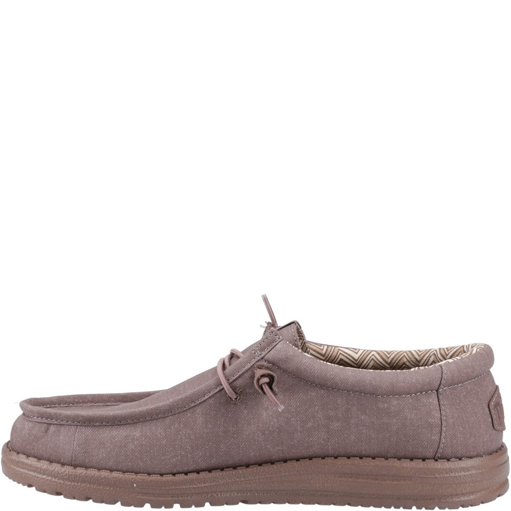 Men's HEYDUDE Wally Stretch Canvas Slip on Shoe