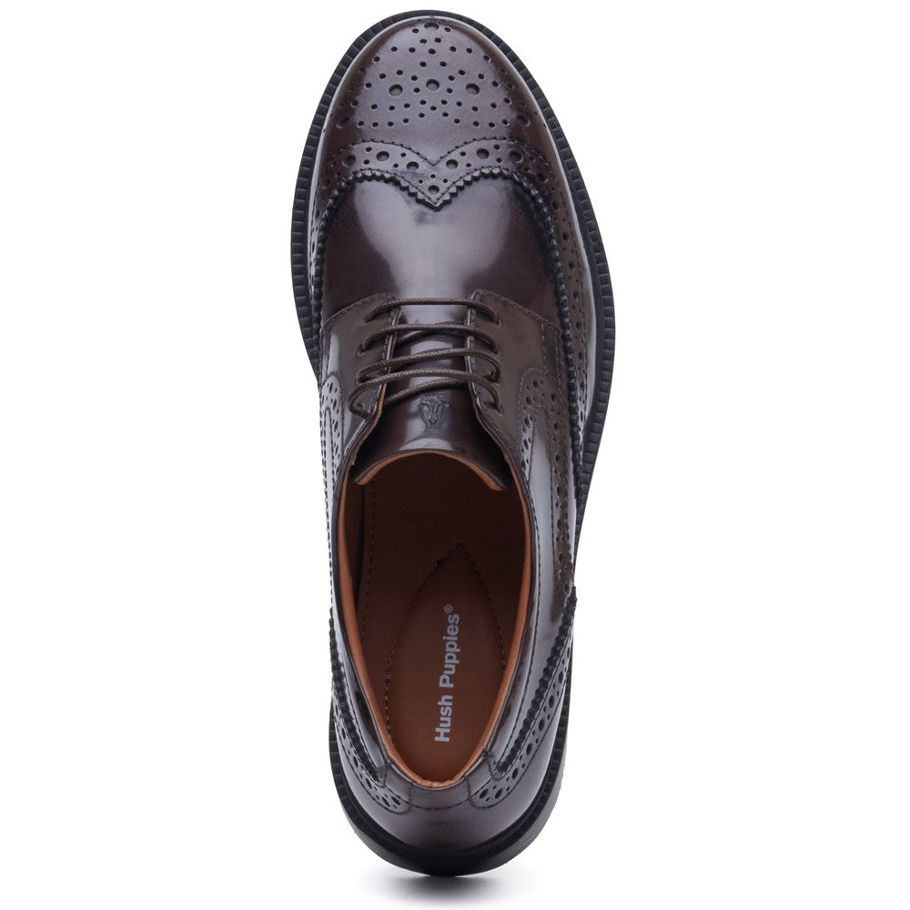 Women's Hush Puppies Verity Hi-Shine Brogue