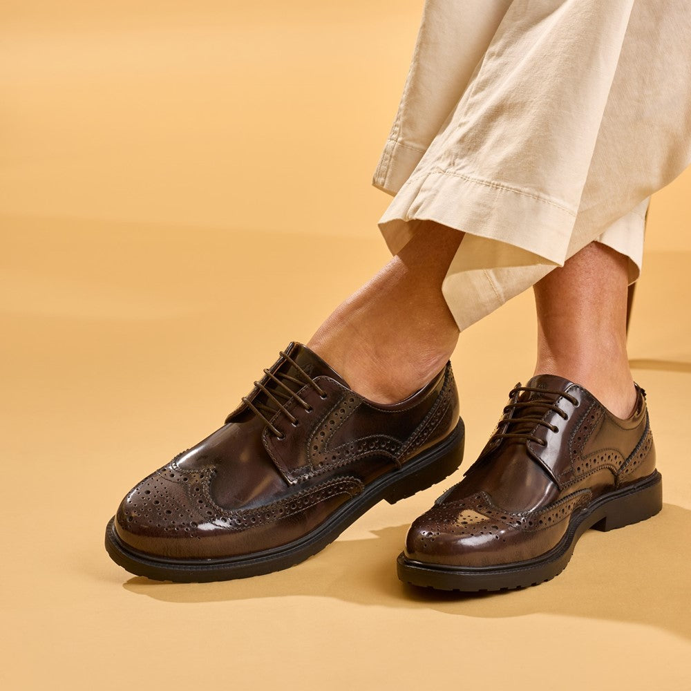 Women's Hush Puppies Verity Hi-Shine Brogue