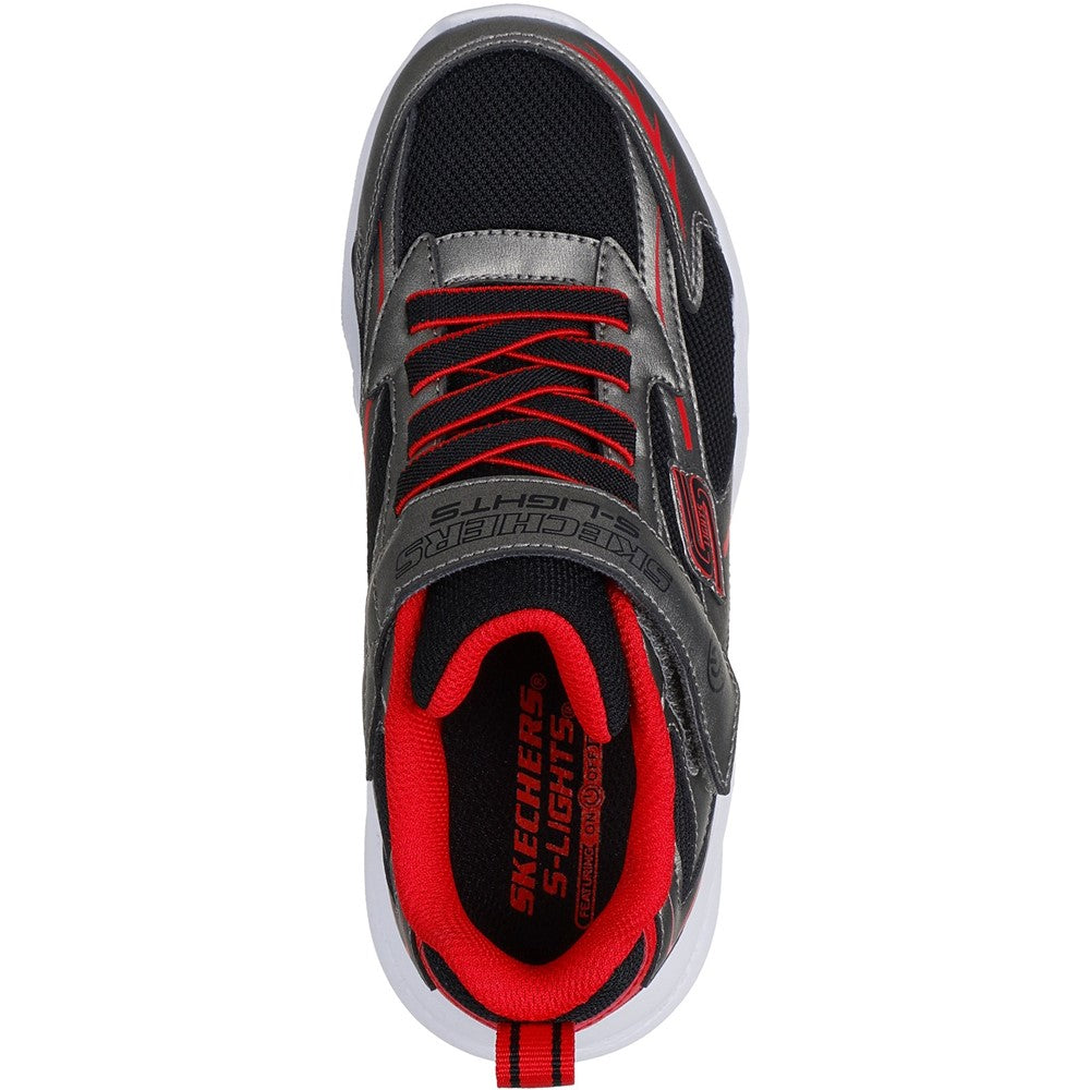 Boys' Skechers Meteor-Lights Glow-Strider Trainer