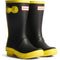black illuminating yellow