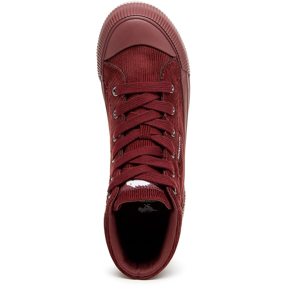 Women's Rocket Dog Cheery Corduroy High-top Trainers