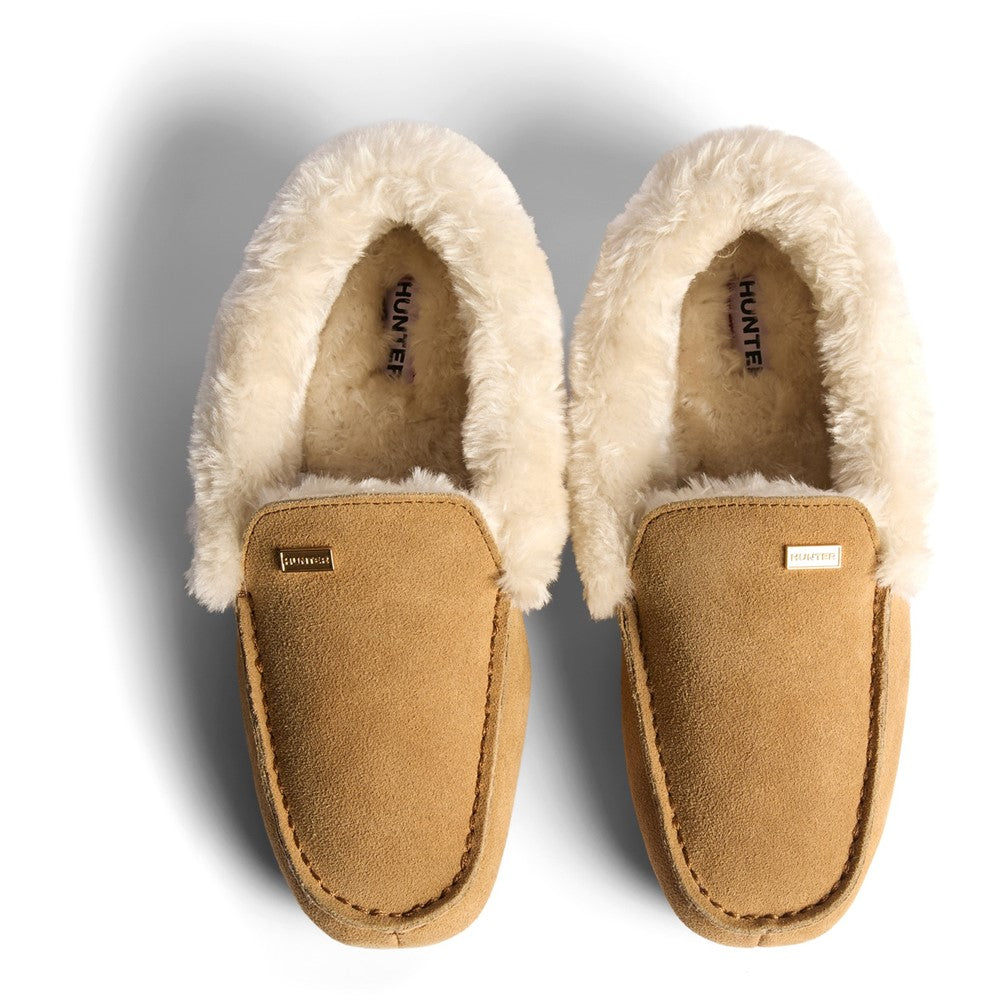 Women's Hunter Moccasin Slipper Sherpa