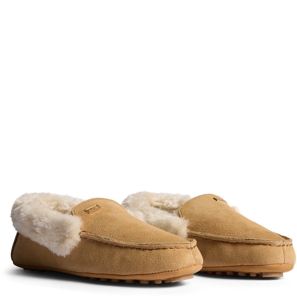 Women's Hunter Moccasin Slipper Sherpa