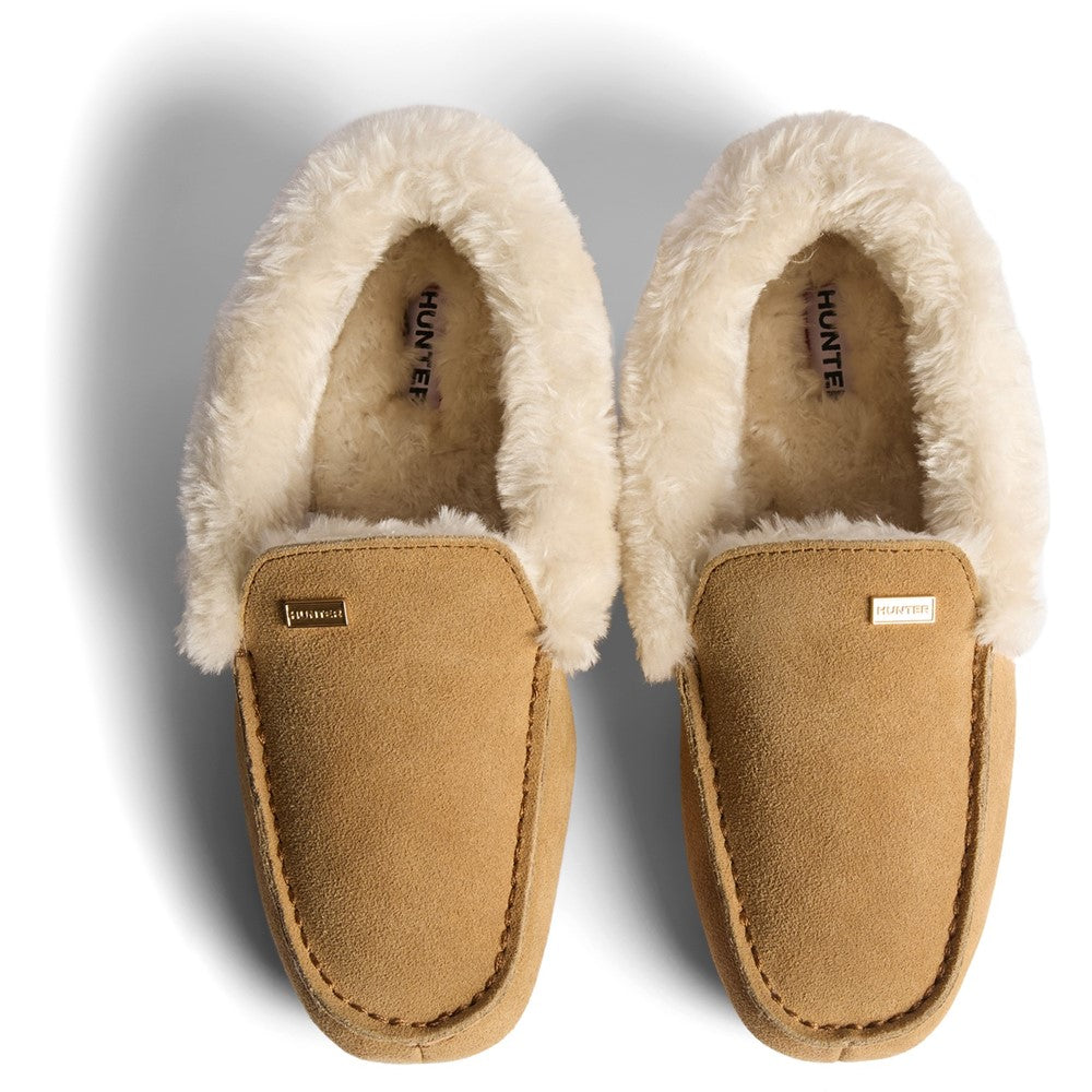 Women's Hunter Moccasin Slipper Sherpa