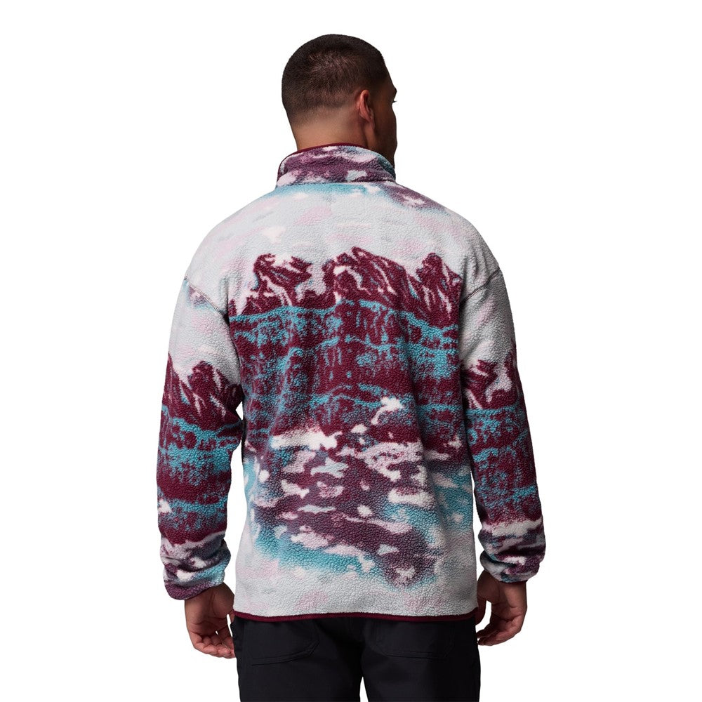 Men's Columbia Helvetia II Printed Half Snap Fleece