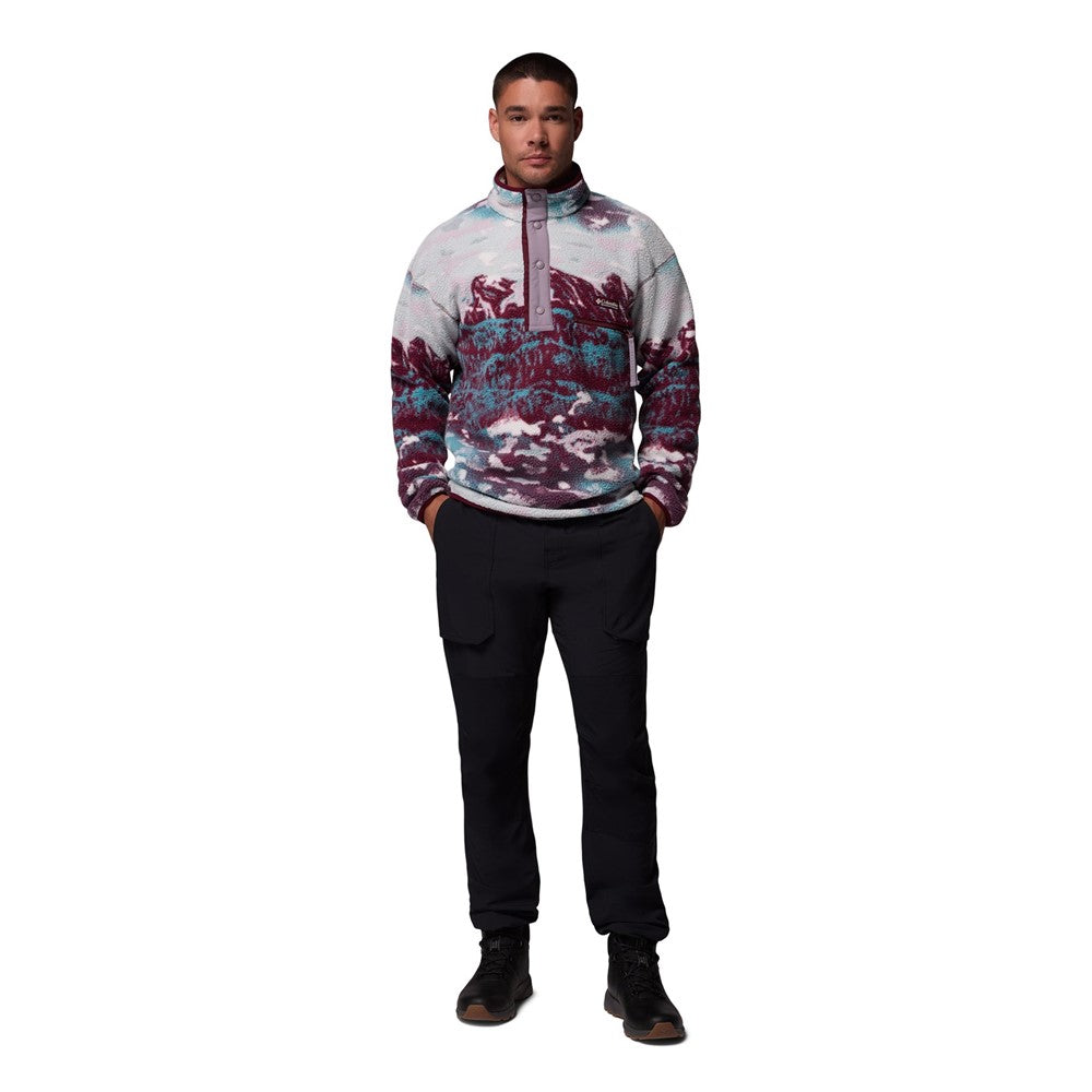 Men's Columbia Helvetia II Printed Half Snap Fleece