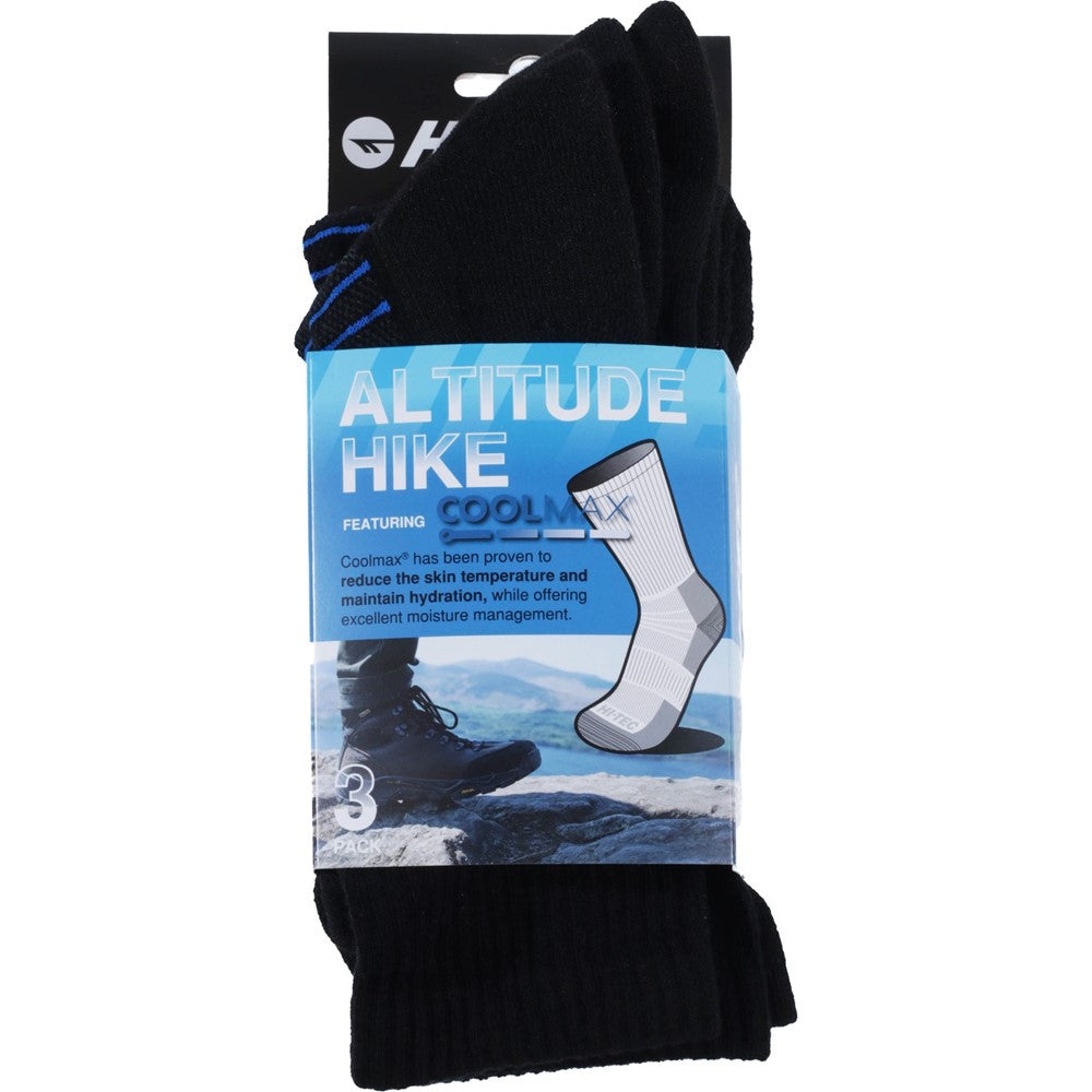 Unisex Hi-Tec Altitude Hike Coolmax 3 Pack