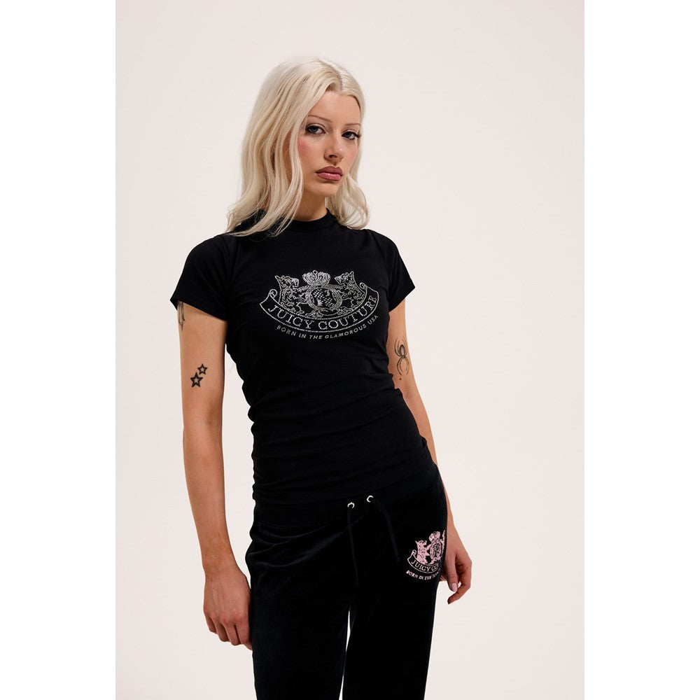 Women's Juicy Couture Dog Crest Hilton T-Shirt