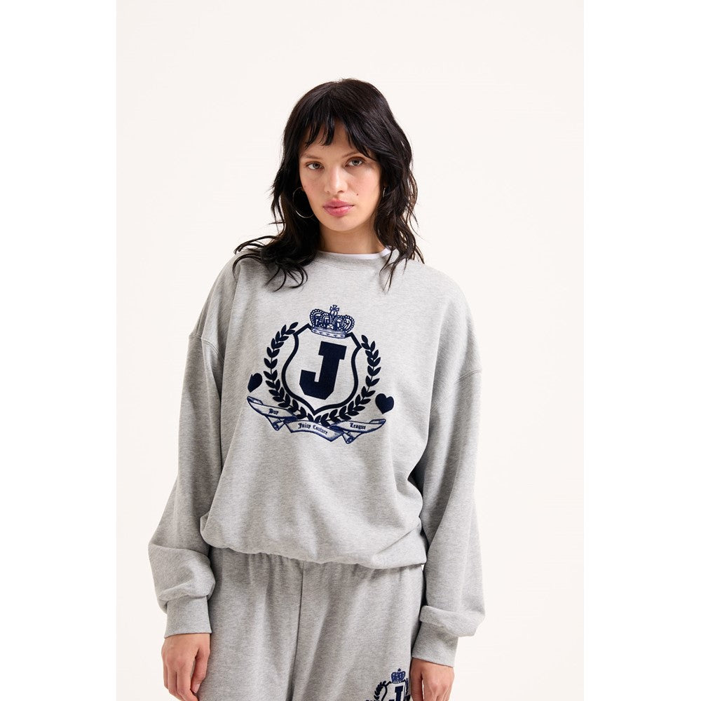 Women's Juicy Couture Venice Crest Loopback Sweatshirt