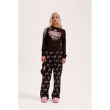 Women's Juicy Couture Queen Of Sleep Ls Pyjama Set