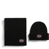 Women's Juicy Couture Crest Scarf/Beanie Set