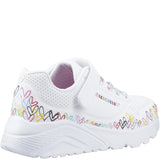 Girls' Skechers Uno Lite Heart Craze Trainers