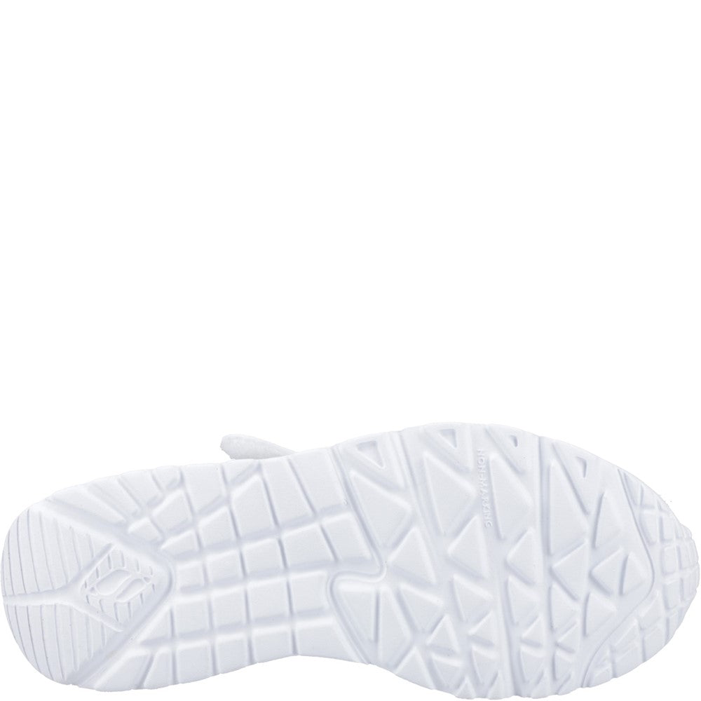 Girls' Skechers Uno Lite Heart Craze Trainers