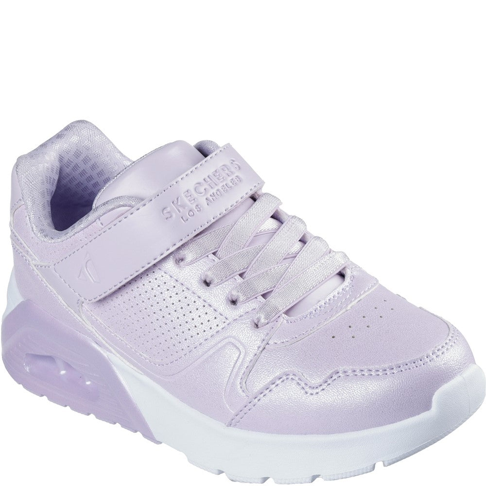 Girls' Skechers Uno Lite 2.0 Chic Shimmer Trainers