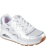 Girls' Skechers Uno Gen1 Wavy Shimmer Trainer