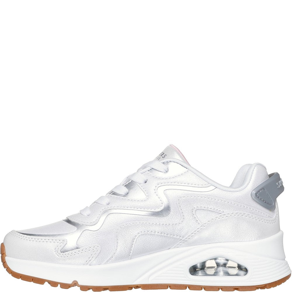 Girls' Skechers Uno Gen1 Wavy Shimmer Trainer