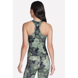 Women's Skechers GO FLEX Rib Inbloom V-Neck Tank