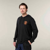 Men's Hard Yakka Hooded Long Sleeve Tee