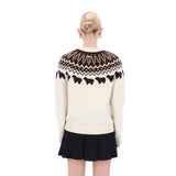 Women's Hunter Ashie Crew Fair Isle Knit
