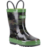 Kids Cotswold Puddle Waterproof Pull On Wellington Boots