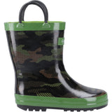 Kids Cotswold Puddle Waterproof Pull On Wellington Boots