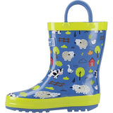 Kids Cotswold Puddle Waterproof Pull On Wellington Boots