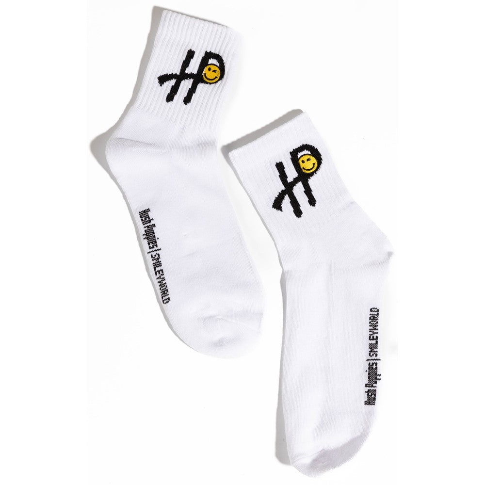 Men's Hush Puppies HP Mens Logo Smiley Sock