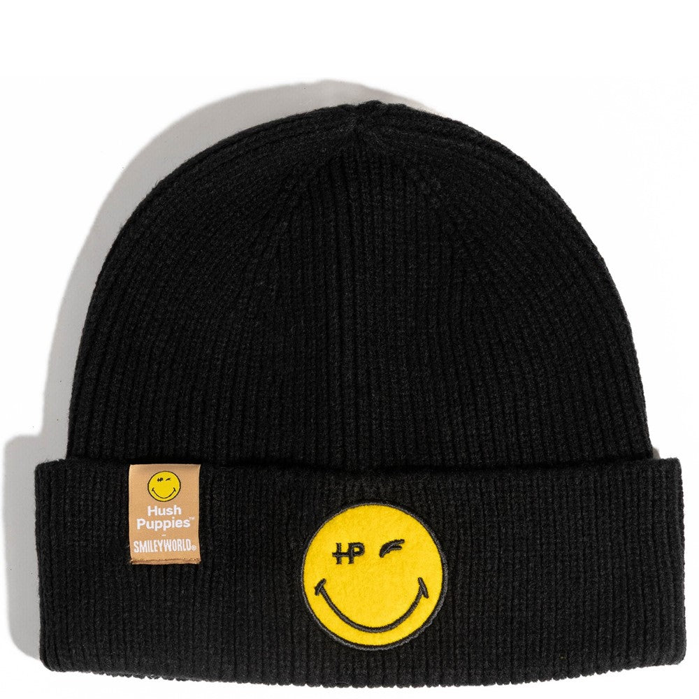 Unisex Hush Puppies Smiley Beanie