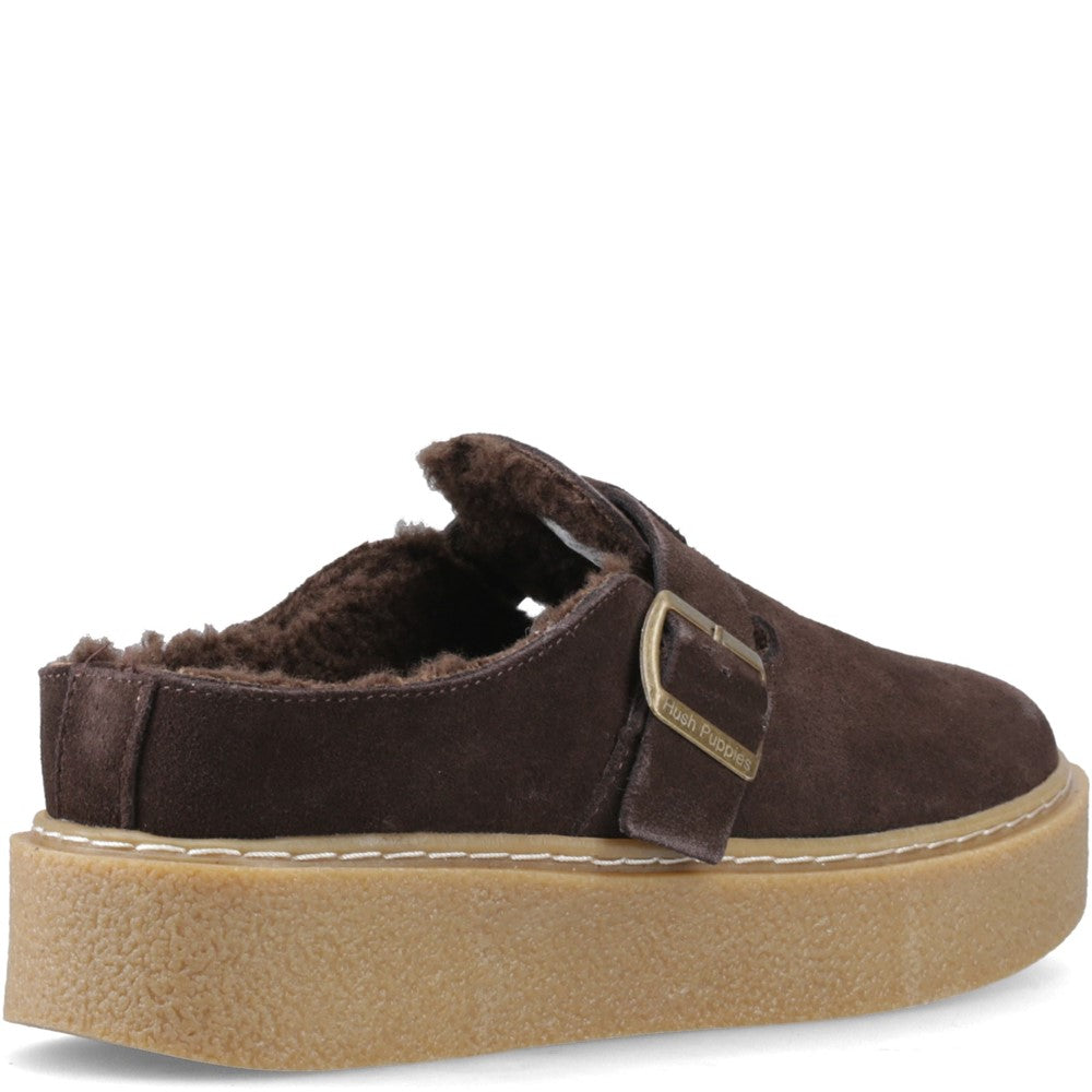 Women's Hush Puppies Blanche Fur Mule