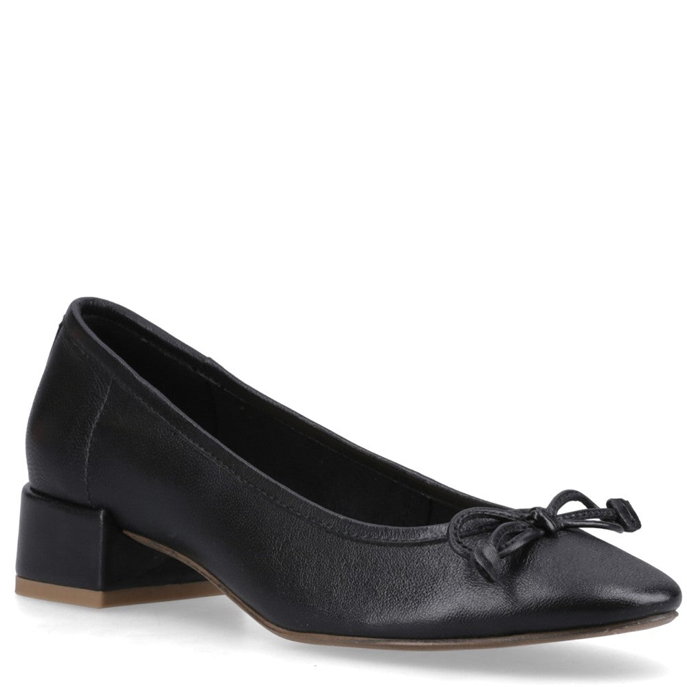 Women s Hush Puppies Silvia Low Heel Ballerina Black FreemanHardy Willis women-s-hush-puppies-silvia-low-heel-ballerina-black-freemanhardy-willis