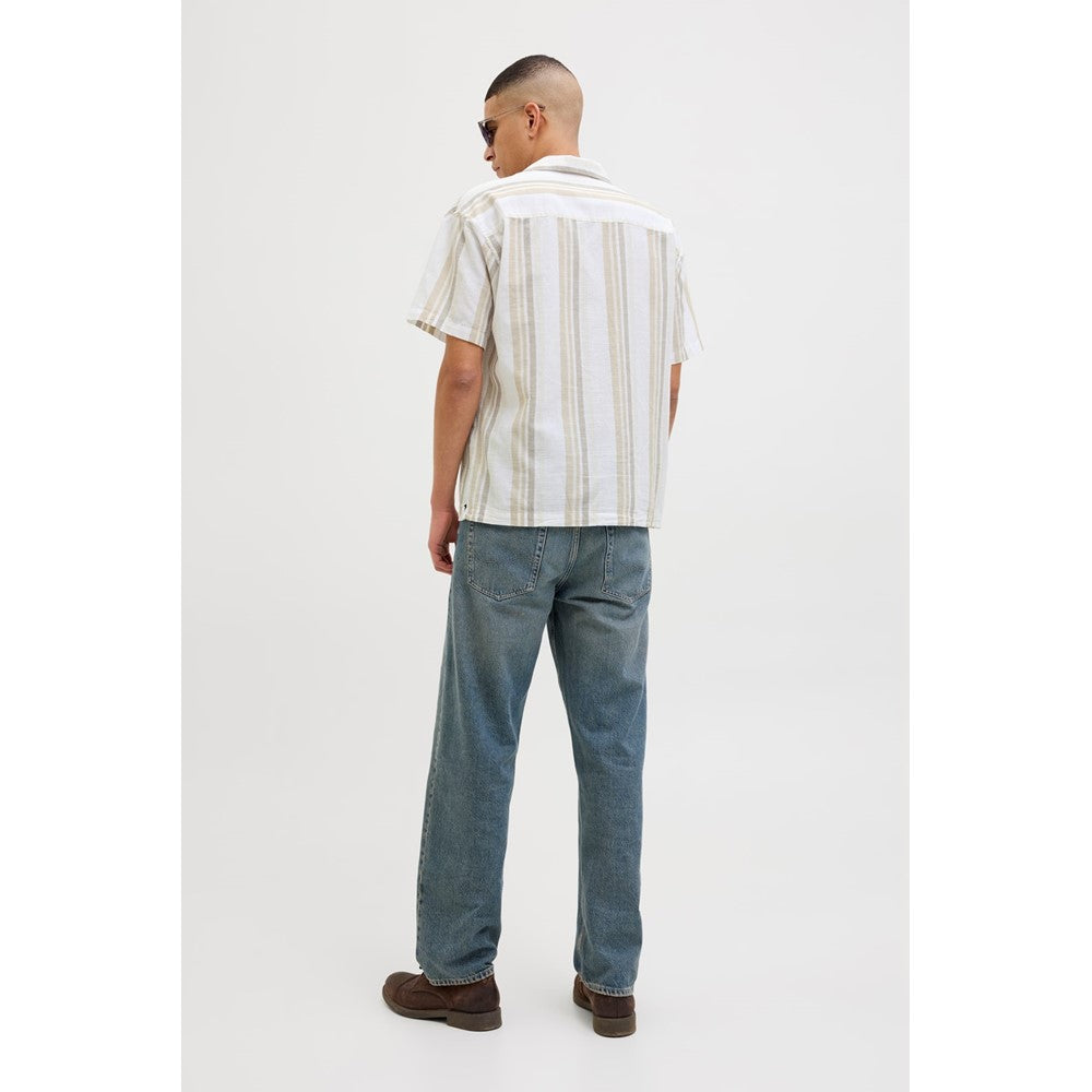 Men's Jack & Jones Premium Revere Collar Linen Shirt