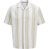 Men's Jack & Jones Premium Revere Collar Linen Shirt