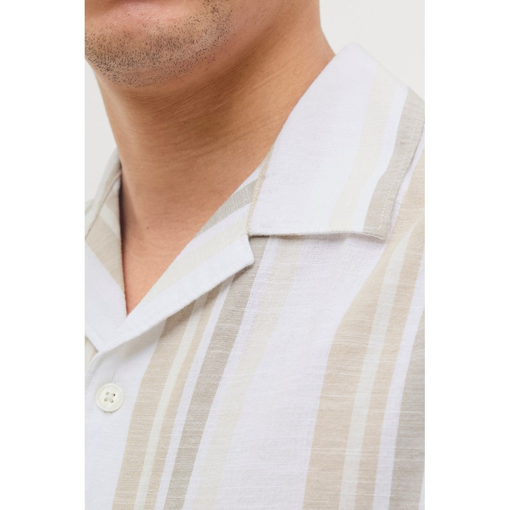 Men's Jack & Jones Premium Revere Collar Linen Shirt