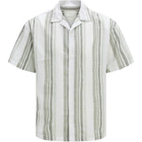 Men's Jack & Jones Premium Revere Collar Linen Shirt